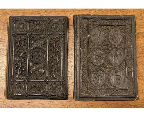 Humphreys (Henry Noel). Parables of our Lord, 1847, &amp; The Miracles of our Lord, 1848, 16 thick card leaves to each, richl