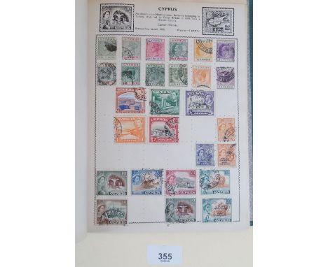 A Movaleaf Commonwealth/rest of world stamp album (A - J) - some good pre 1930's material .