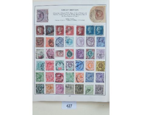 A well-filled 'Centurion' stamp album of GB, British Empire and Commonwealth and rest of world defin and commem, mint and use