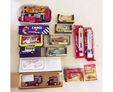 A quantity of Corgi boxed cars