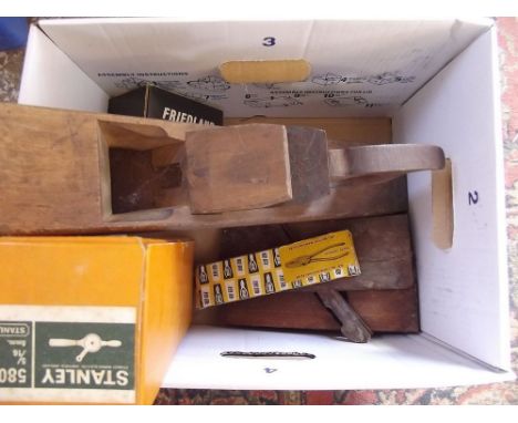 A box of old tools