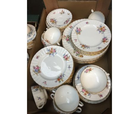 Royal Worcester floral dinner ware approx. 65 pieces 