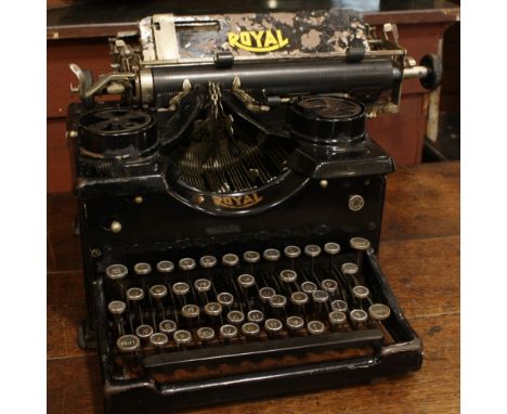 A retro Royal typewriter