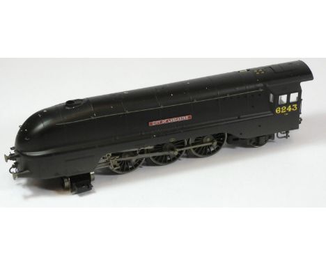 A Hornby OO gauge electric train set  "Coming Home"  (R1060) containing LMS black streamlined City of Lancaster engine and te