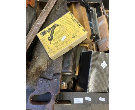 One box of mixed tools