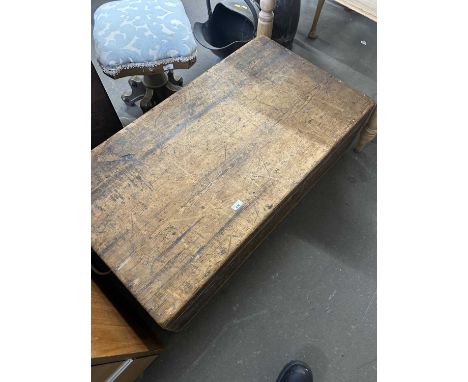 Large 19th Century pine trunk