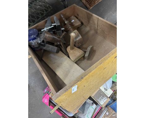 One box of assorted tools