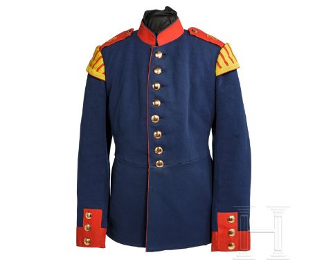 Uniformrock eines Spielmanns der 9. Kompanie im 8. Infanterie-Regiment „Großherzog Friedrich II. von Baden“, Metz   Eigentums