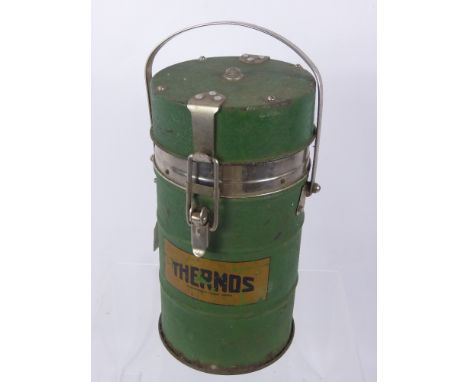 A Large Vintage Thermos, approx 28 cms