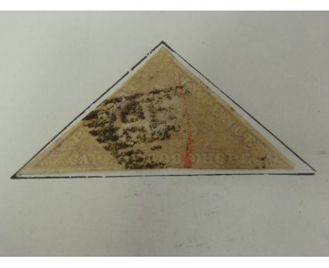 An Album of Pre-WWI All-World Stamps, including some scarcer material (eg Cape of Good Hope 6d triangular - fair condition on