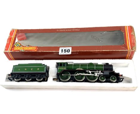 Boxed Hornby Dublo locomotive LNER 'Manchester United' with tender