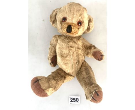 Merrythought teddy bear, 11" long