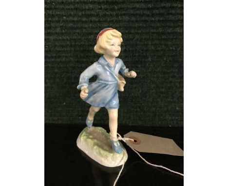 A Royal Worcester figure - home time 