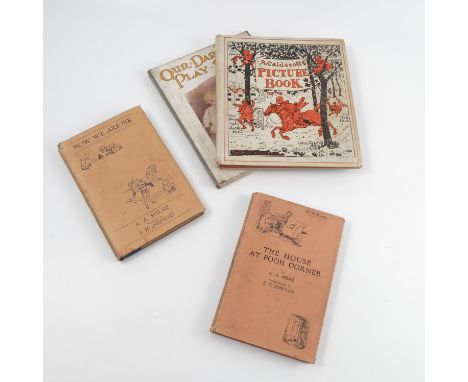 A fold-out chlidren's book, Our Darling's Play Book by Mrs Strong, together with The Diverting History of John Gilpin by Wm C
