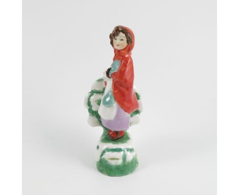 A Royal Worcester figure, Winter, modelled by G M Parnell. model number 3340, height 5ins   Condition report:  Good condition