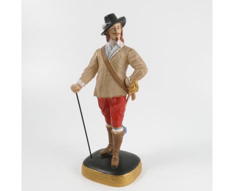 A Royal Worcester model, Charles I, after a painting by Van Dyck, model number 2651, height 10.5ins   Condition report:  Good