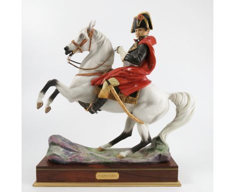 A Royal Worcester limited edition model, Napoleon Bonaparte, from the Famous Military Commanders Series, modelled by Bernard 