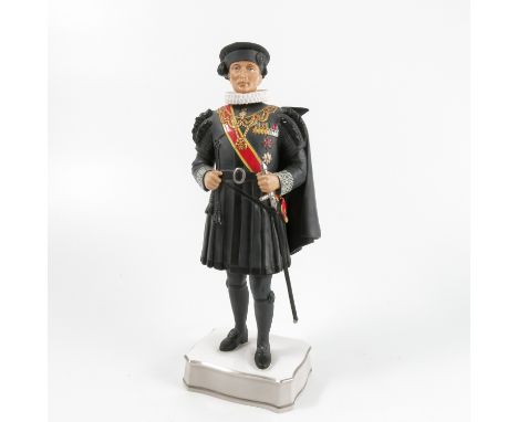 A Royal Worcester limited edition model, The Privy Chamberlain of the Sword and Cape to the Late Pope in the Spanish Costume,