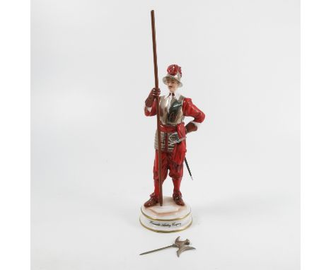 A Michael Sutty limited edition model, Honourable Artillery Company, pike broken   Condition report:  pike broken