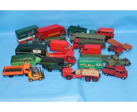 A QUANTITY OF VARIOUS DIECAST VEHICLES, by Tekno, Corgi, etc some A/F