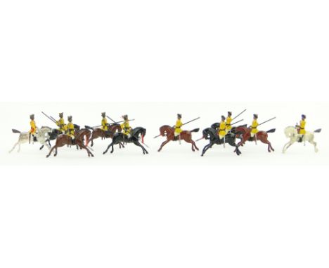 2 Britains "Types of the Indian Army" - Skinner's Horse sets, 
boxed.