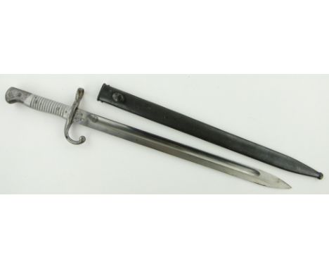 A German Solingen Argentine bayonet and scabbard.