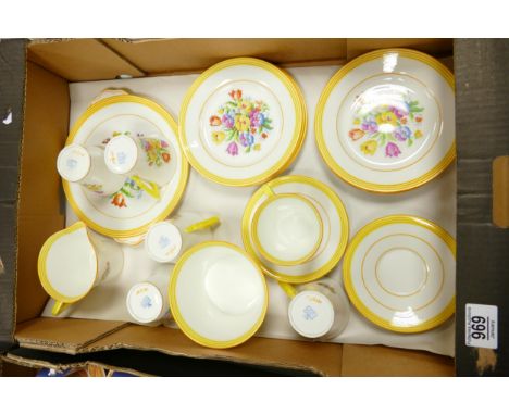 CWS Windsor Branded Floral Decorated Tea Set: 20 piece 