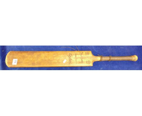 Jim Lilywhite  Vintage Test Match Cricket Bat: 