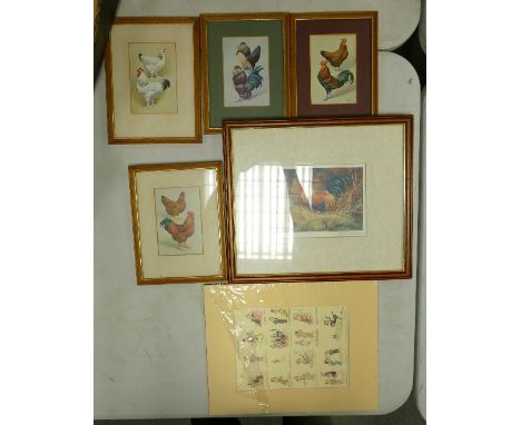 A collection of Livestock Theme Prints: including Dorina Crawshaw limited edition print(5) 