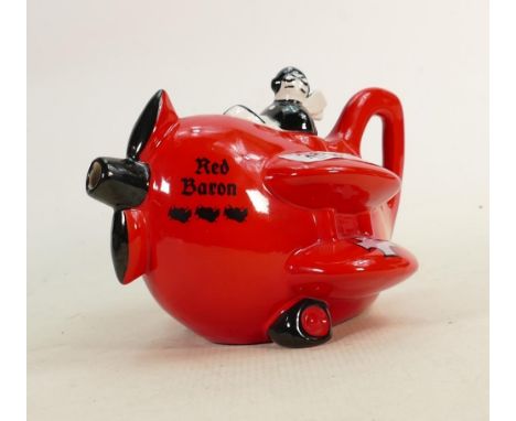 Carltonware Red Baron Novelty Teapot: 