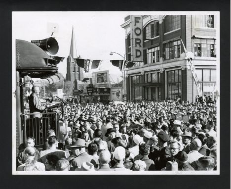 One gelatin silver print or original vintage press photographic reproduction from the archives of the Star Tribune depicting 