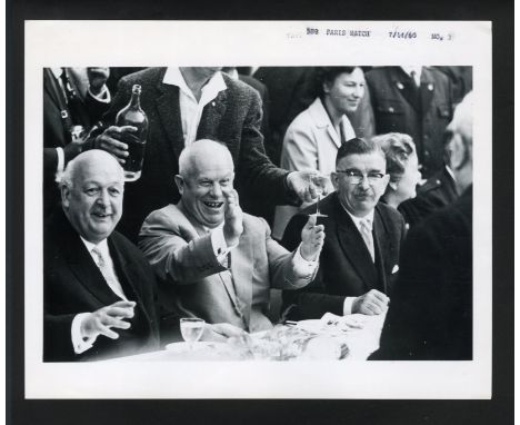 One gelatin silver print or original vintage press photographic reproduction from the archives of the Star Tribune depicting 