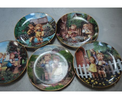 A set of twelve limited edition Hummel Banbury Mint collector's plates.