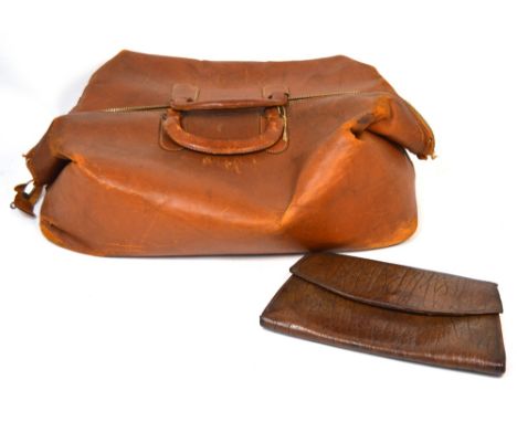 'The Windsor Bag', a large doctor's style bag and a vintage leather clutch bag (2).