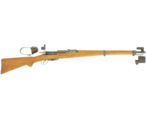  LL 650mm, TL 1100mm, Gradzugverschluss mit Drehwarzenverriegelung, Kastenmagazin, Leitkurvenvisier bis 1500m, Diopter K, WF,