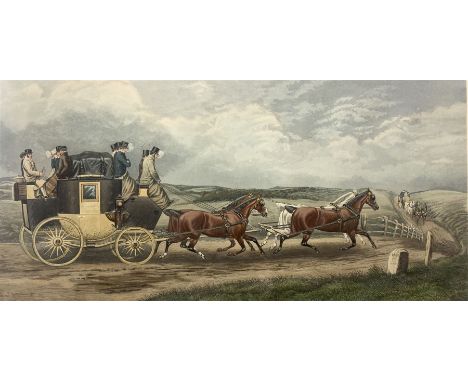 C R Stock (British 19th century) after T Walsh (British 19th century): 'Three Minutes to Spare' and 'We Shall do it Easily' -