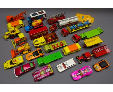 Matchbox - thirteen Super Kings die-cast models comprising K-5(2), K-6, K-7, K-9, K-12, K-13/20(2), K-14, K-15, K-16, K-17 an