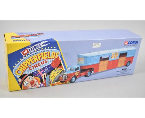 A Boxed Corgi Classic Bedford Articulated Horsebox, Chipperfields 