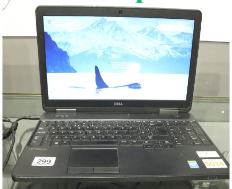 Dell Latitude E5540 laptop computer, OS Windows 10 Pro, 8GB RAM, unlocked, with charger. P&amp;P Group 3 (£25+VAT for the fir