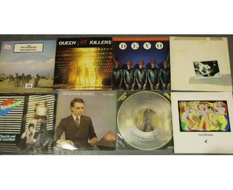 Eight mixed LPs, mainly 80s to include Queen, Fleetwood Mac, Siouxie &amp; The Banshees etc. P&amp;P Group 1 (£14+VAT for the