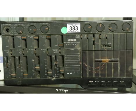 Yamaha Multitrack cassette recorder in poor condition. Not available for in-house P&amp;P, contact Paul O'Hea at Mailboxes on