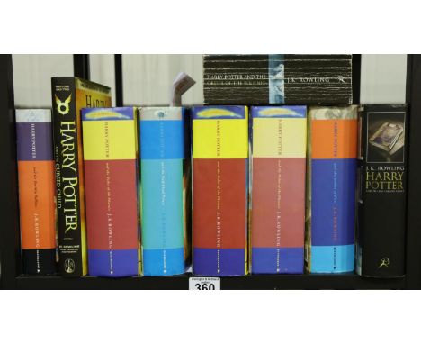 Eight Harry Potter books and one other. P&amp;P Group 3 (£25+VAT for the first lot and £5+VAT for subsequent lots) 