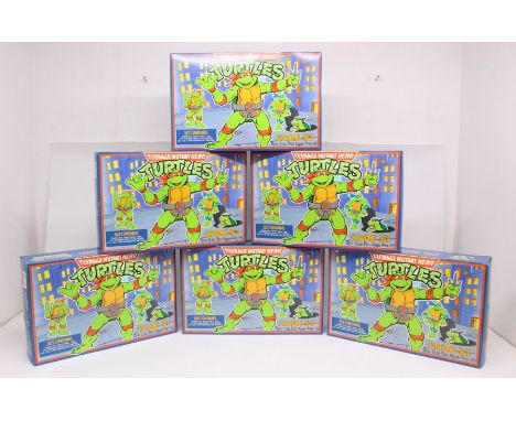 Spearhead Industries: A trade box containing six sealed Teenage Mutant Hero Turtles Costume Sets, Item No. 9205. Within outer