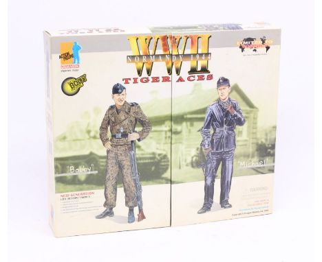 Dragon Models: A boxed Dragon Models, WWII: Normandy 1944, Tiger Aces, 2 Figure Set, Limited Edition of 5000, Item No. 70050,
