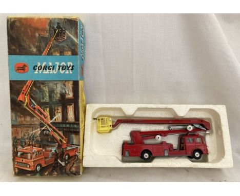 Corgi: A boxed Corgi Major Toys, Simon Snorkel Fire Engine, Reference No. 1127, in excellent original condition with good box