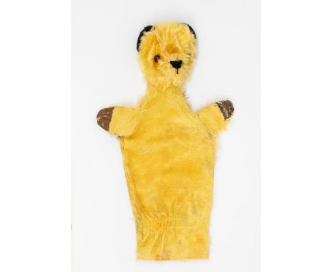 Sooty: An original long-body Sooty puppet. The puppet was originally acquired by the vendor's father who worked for Thames Te