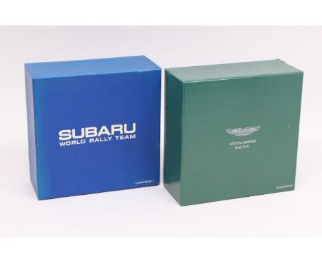 IXO Models: A pair of 1:43 Scale Model Sets, comprising: Subaru World Rally Team 3 Car Set, Limited Edition 439 of 800; and A