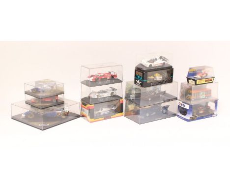 Diecast: A collection of assorted diecast vehicles to include: Onyx, Corgi, CMR and others. Vehicles generally appear in a go