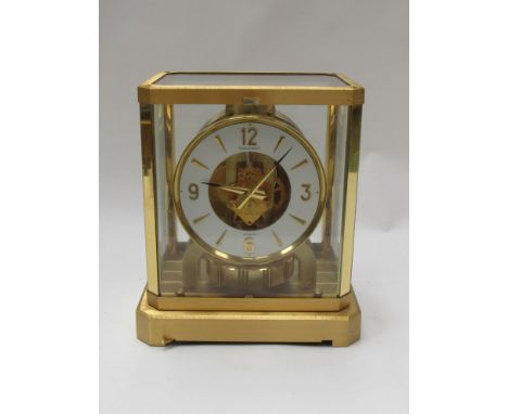 A Jaeger LeCoultre Atmos clock, no. 370568