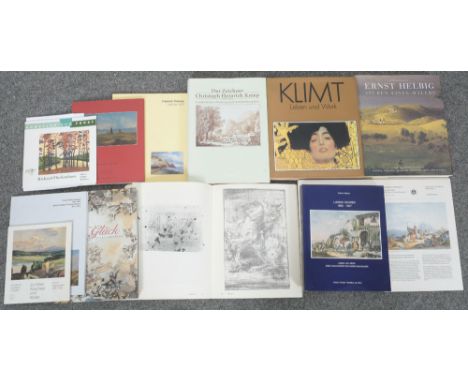 Konvolut Literatur zu Zeichnungen des 19./20. Jhs., u.a. Ausstellungskatalog, „Hans von Marées Zeichnungen“, Wuppertal 1987; 
